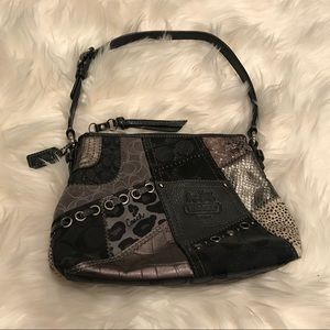Coach Small Patchwork Handbag Authentic